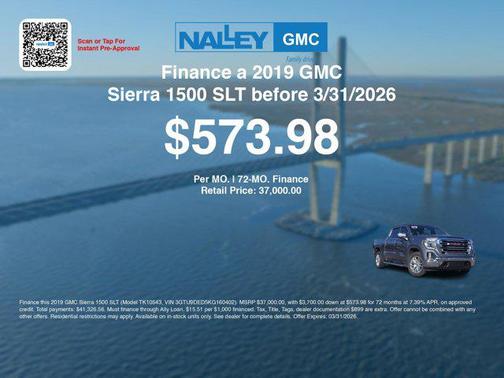 2019 GMC Sierra 1500 SLT