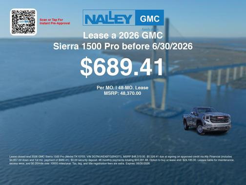 Sterling Metallic 2026 GMC Sierra 1500 Pro