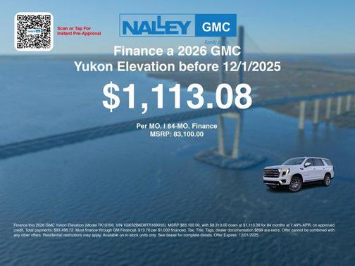 2026 GMC Yukon 4WD Elevation
