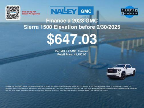 2023 GMC Sierra 1500 Elevation