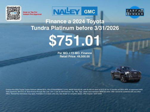 2024 Toyota Tundra Platinum