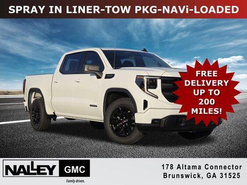 Summit White 2026 GMC Sierra 1500 Elevation