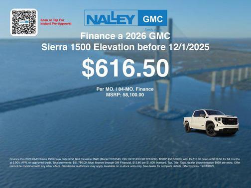 2026 GMC Sierra 1500 Elevation