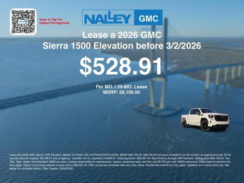 2026 GMC Sierra 1500 Elevation