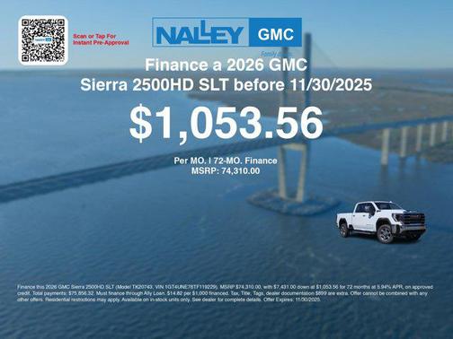 2026 GMC Sierra 2500 SLT
