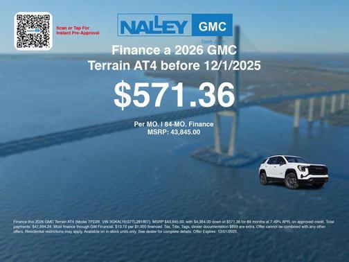 2026 GMC Terrain AWD AT4