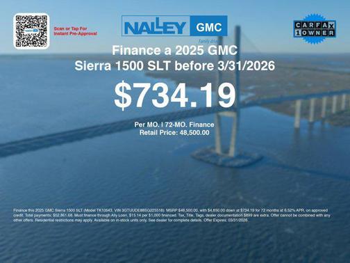 2025 GMC Sierra 1500 SLT