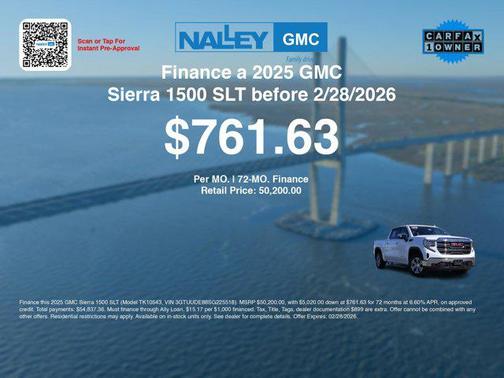 2025 GMC Sierra 1500 SLT