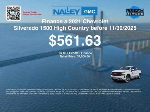 2021 Chevrolet Silverado 1500 High Country