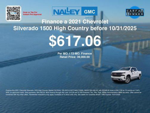 2021 Chevrolet Silverado 1500 High Country