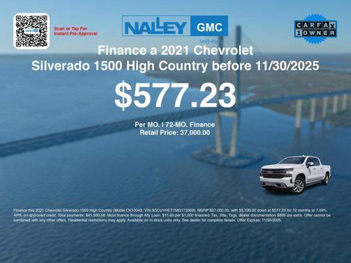 2021 Chevrolet Silverado 1500 High Country