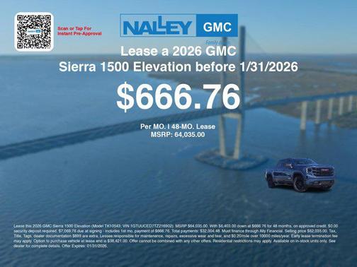 2026 GMC Sierra 1500 Elevation