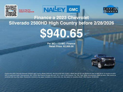 2023 Chevrolet Silverado 2500 High Country