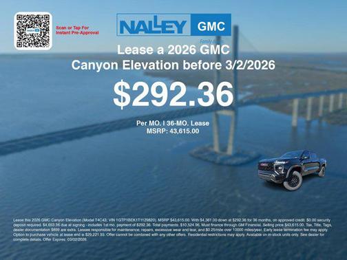 2026 GMC Canyon Elevation