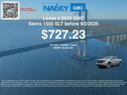 2026 GMC Sierra 1500 SLT