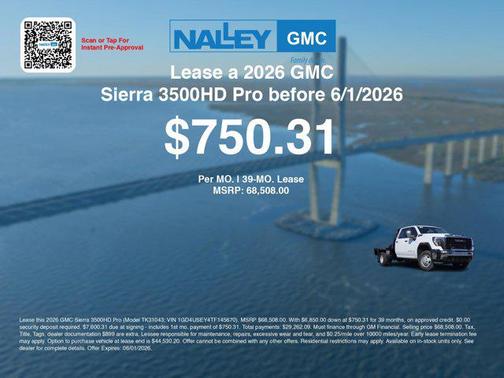Summit White 2026 GMC Sierra 3500 Base