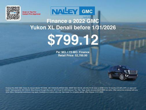 2022 GMC Yukon XL Denali