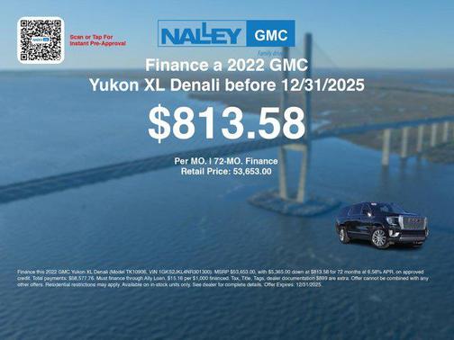 2022 GMC Yukon XL Denali