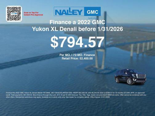 2022 GMC Yukon XL Denali