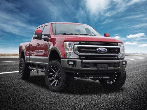 Rapid Red Metallic Tinted Clearcoat 2022 Ford F-250 King Ranch