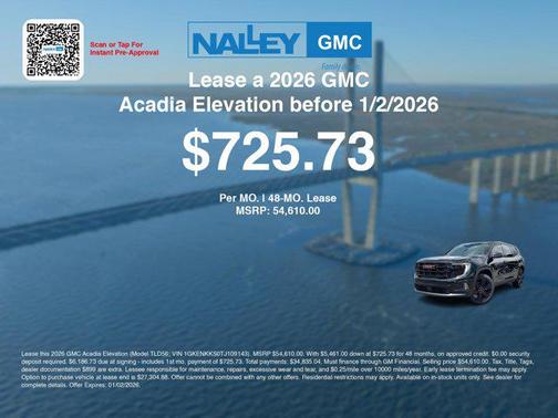 2026 GMC Acadia FWD Elevation