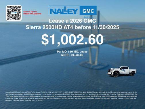 2026 GMC Sierra 2500 AT4