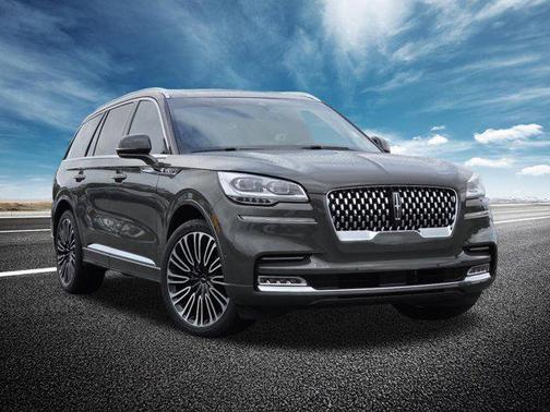 Chroma Caviar Dark Gray Metallic Clearcoat 2023 Lincoln Aviator Black Label AWD