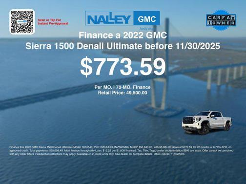 2022 GMC Sierra 1500 Denali Ultimate