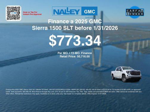 2025 GMC Sierra 1500 SLT