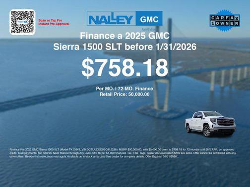 2025 GMC Sierra 1500 SLT