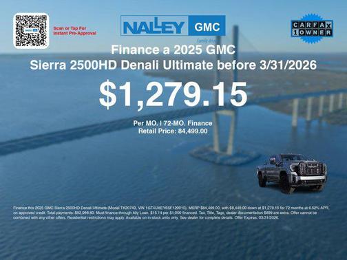 2025 GMC Sierra 2500 Denali Ultimate