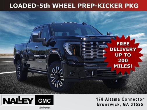 Onyx Black 2026 GMC Sierra 2500 Denali Ultimate