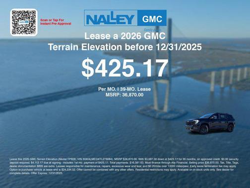 2026 GMC Terrain FWD Elevation