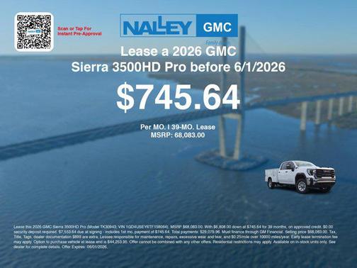 Summit White 2026 GMC Sierra 3500 Base