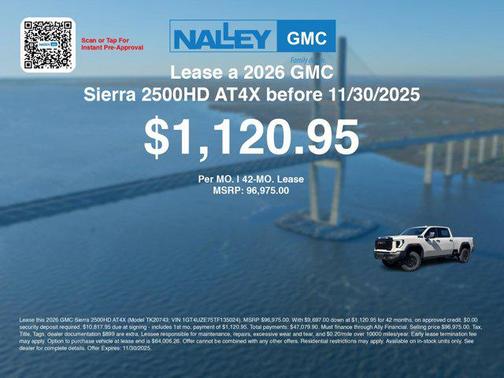 2026 GMC Sierra 2500 AT4