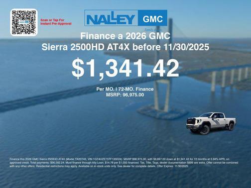2026 GMC Sierra 2500 AT4