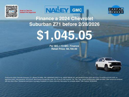 2024 Chevrolet Suburban 4WD Z71