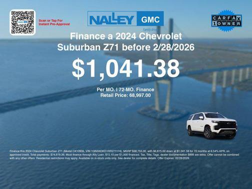 2024 Chevrolet Suburban 4WD Z71