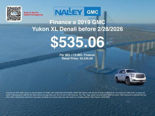 2019 GMC Yukon XL Denali