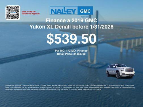 2019 GMC Yukon XL Denali