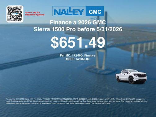 Summit White 2026 GMC Sierra 1500 Pro