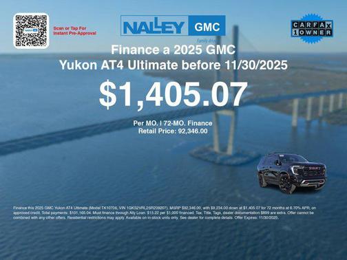 2025 GMC Yukon 4WD AT4 Ultimate
