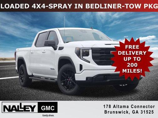 Summit White 2026 GMC Sierra 1500 Elevation