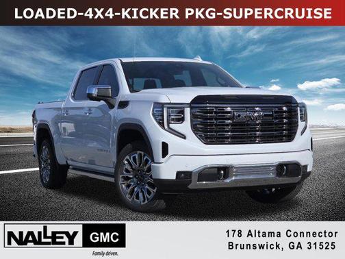 Glacier White Tricoat 2026 GMC Sierra 1500 Denali Ultimate