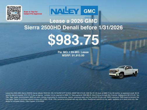 2026 GMC Sierra 2500 Denali