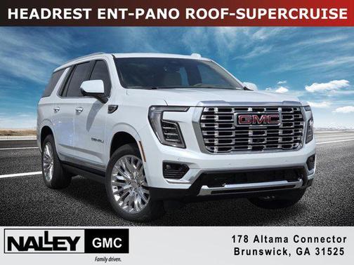 Glacier White Tricoat 2026 GMC Yukon Denali