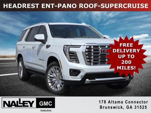 Glacier White Tricoat 2026 GMC Yukon Denali