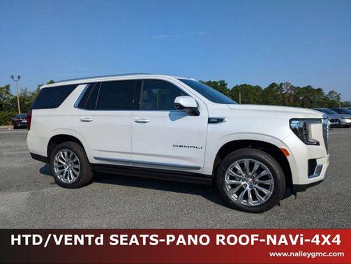 White Frost Tricoat 2024 GMC Yukon Denali