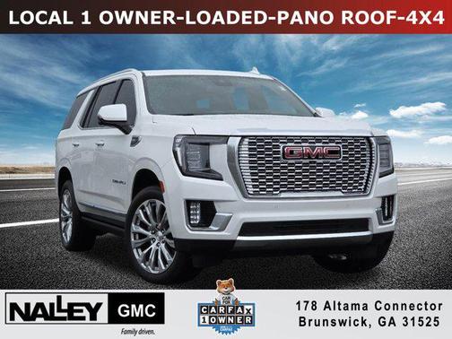 White Frost Tricoat 2024 GMC Yukon Denali