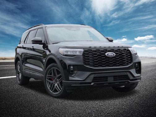 Black Metallic 2025 Ford Explorer ST-Line